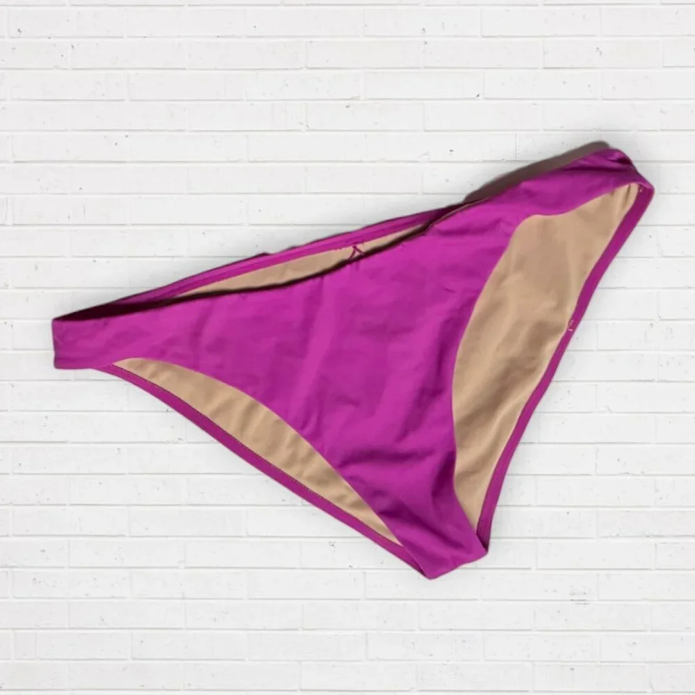 SWIMSUITS FOR ALL Pink 2-PC Underwire Keyhole Tankini Top & Bikini Bottom Set 18 - Picture 6 of 12